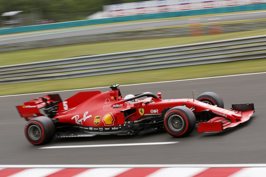 Sebastian Vettel Ferrari Hungarian Grand Prix