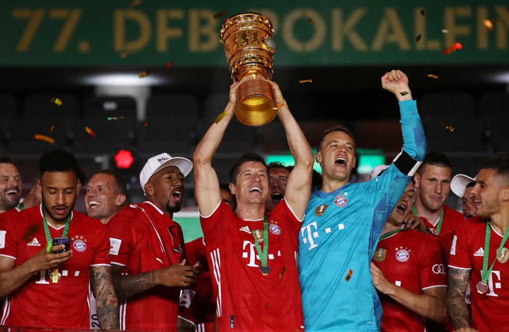 Robert Lewandowski Bayern Munich German Cup