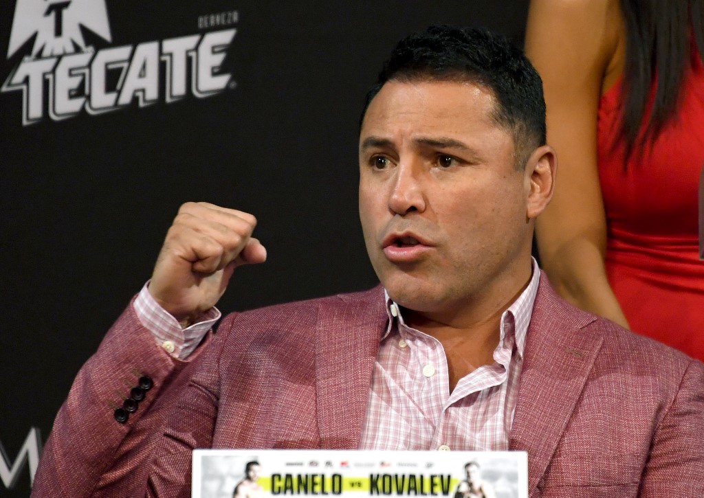 Golden Boy Promotions Chairman and CEO Oscar De La Hoya 