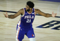 Harris, Embiid lead 76ers past Magic