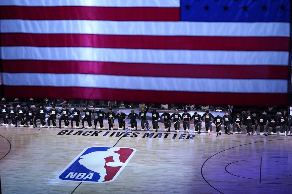 NBA anthem black lives matter