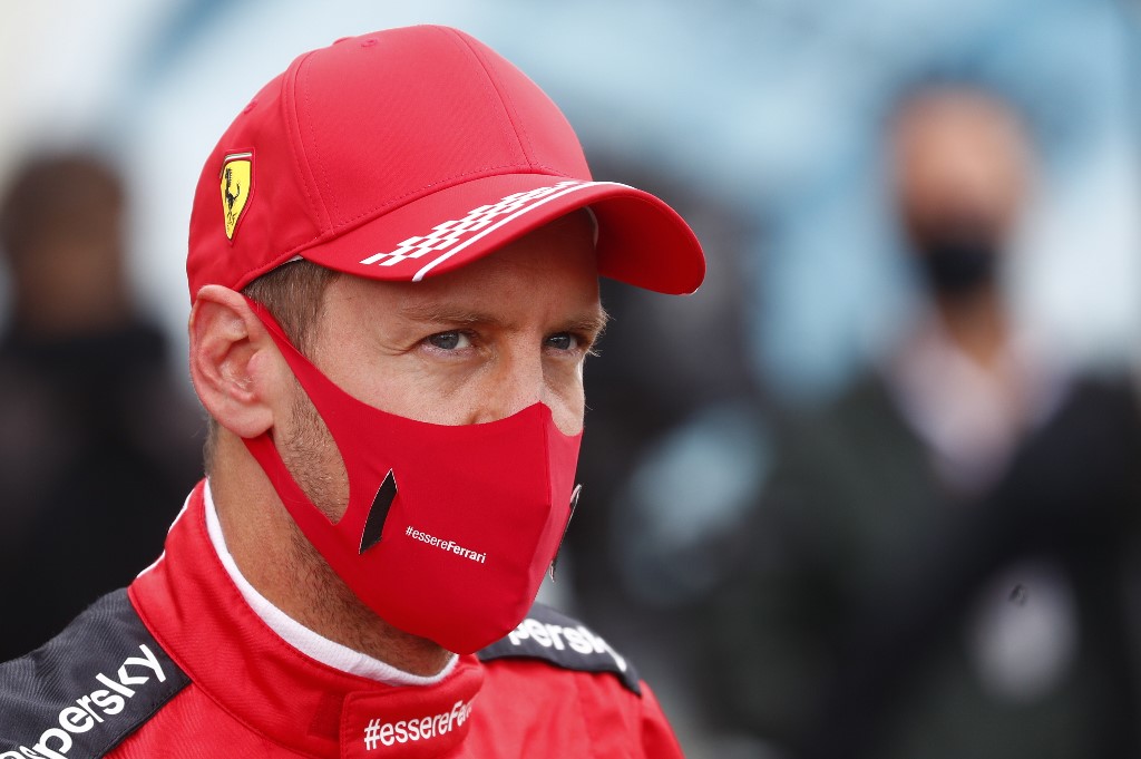 Sebastian Vettel Ferrar Belgian Grand Prix