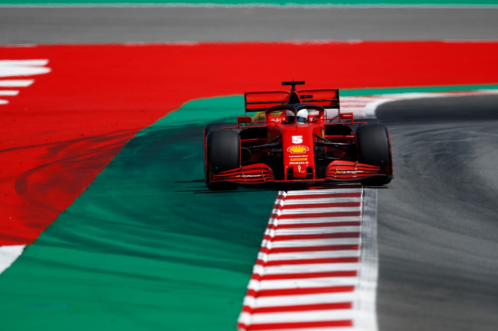 Sebastian Vettel Ferrari Spanish Grand Prix