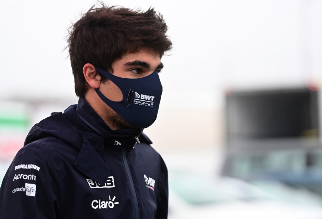 Racing Point's Canadian driver Lance Stroll F1