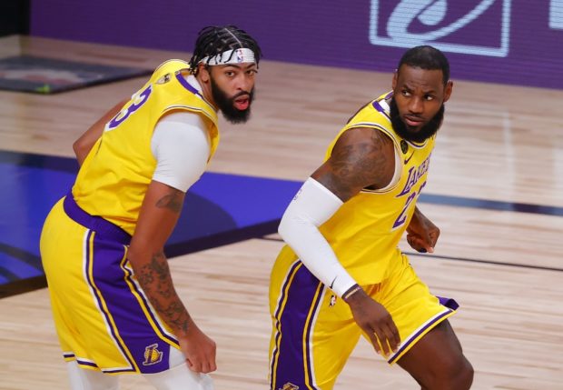 Lakers LeBron James Anthony Davis