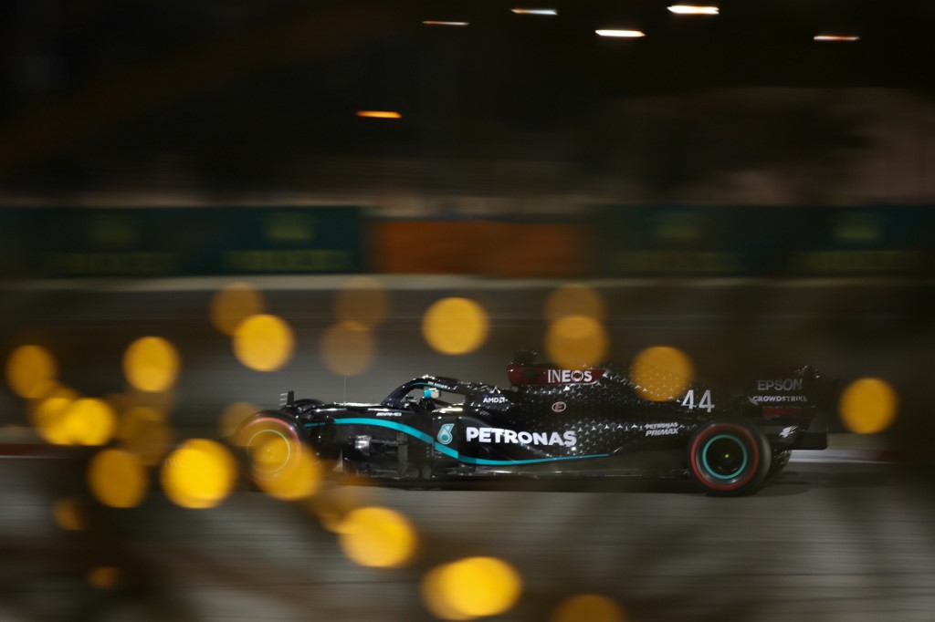Lewis Hamilton Bahrain pole