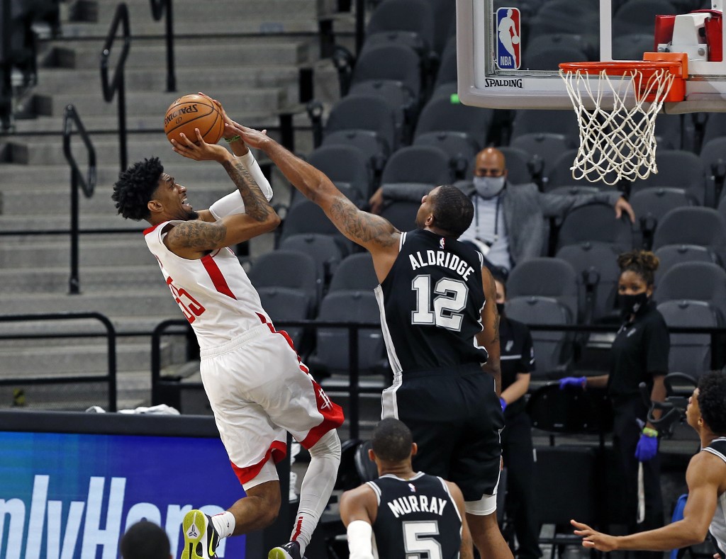 Christian Wood goes for 27 as Rockets defeat Spurs in first post