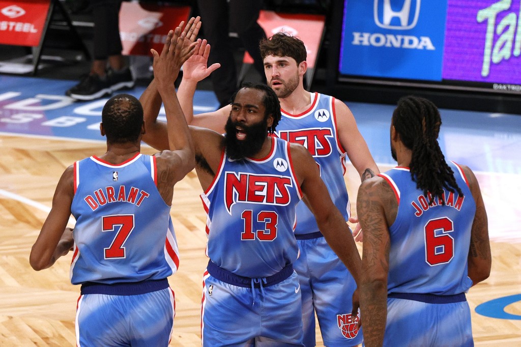 Harden posts triple double in debut with Brooklyn Nets ...