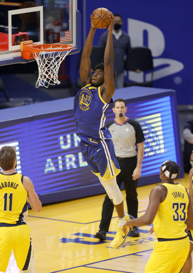 warriors defeat pacers