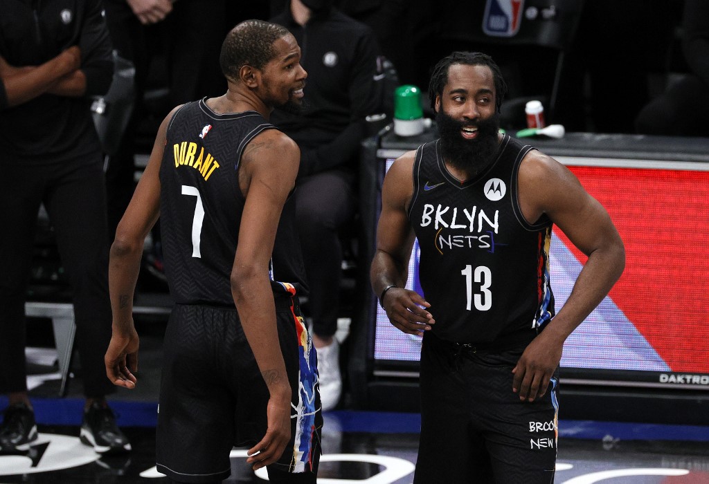 NBA Nets Clippers Harden Durant