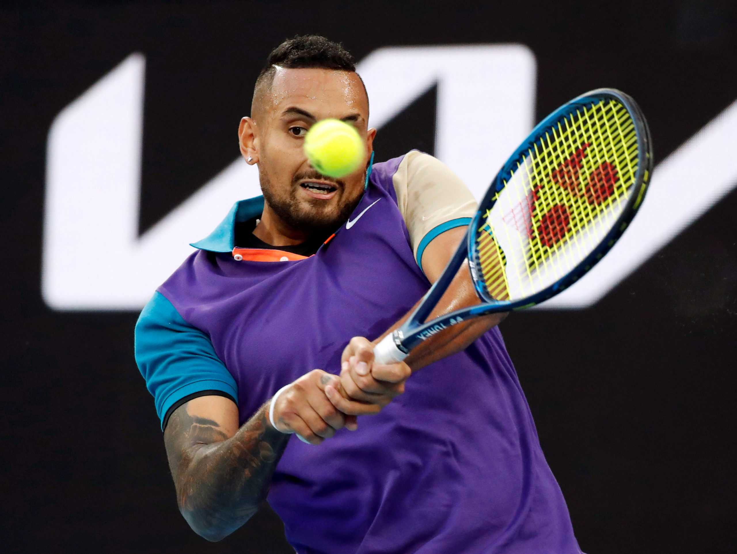 Kyrgios raises the roof with epic comeback in Australian Open