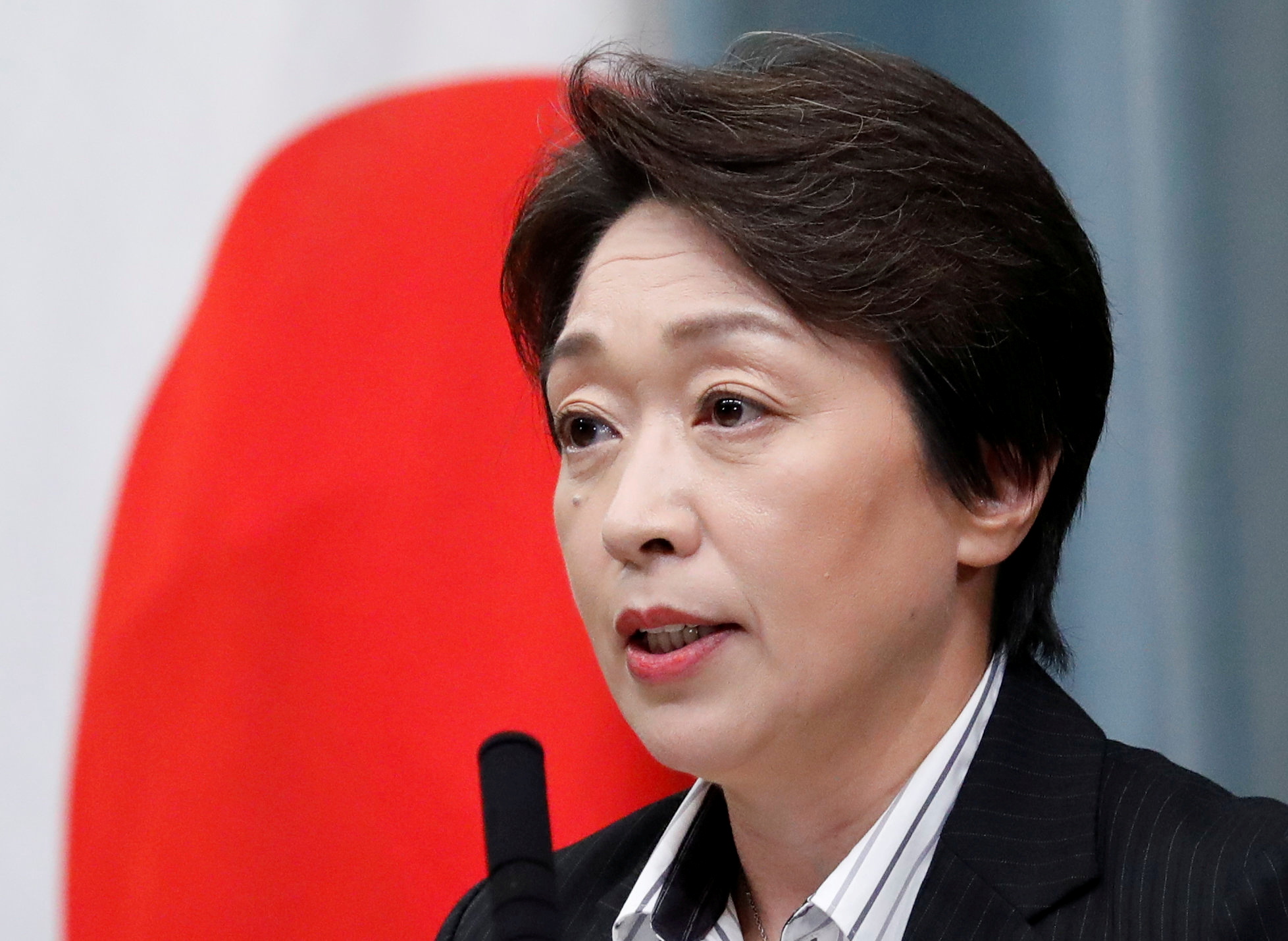 Japan's Olympics Minister Seiko Hashimoto 