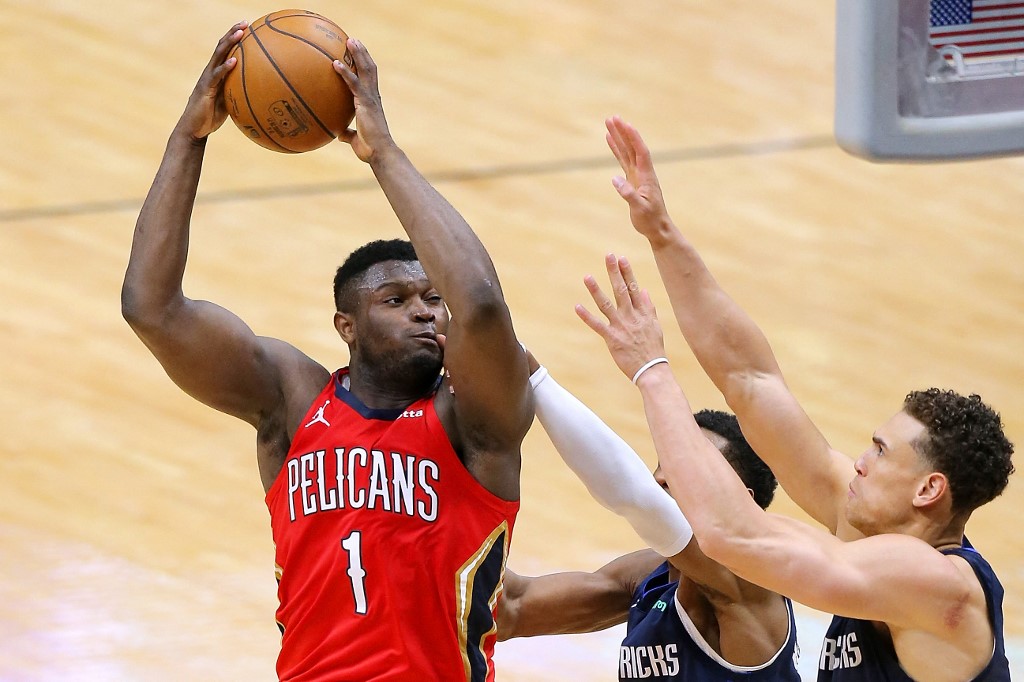 Zion Williamson New Orleans Pelicans Dallas Mavericks