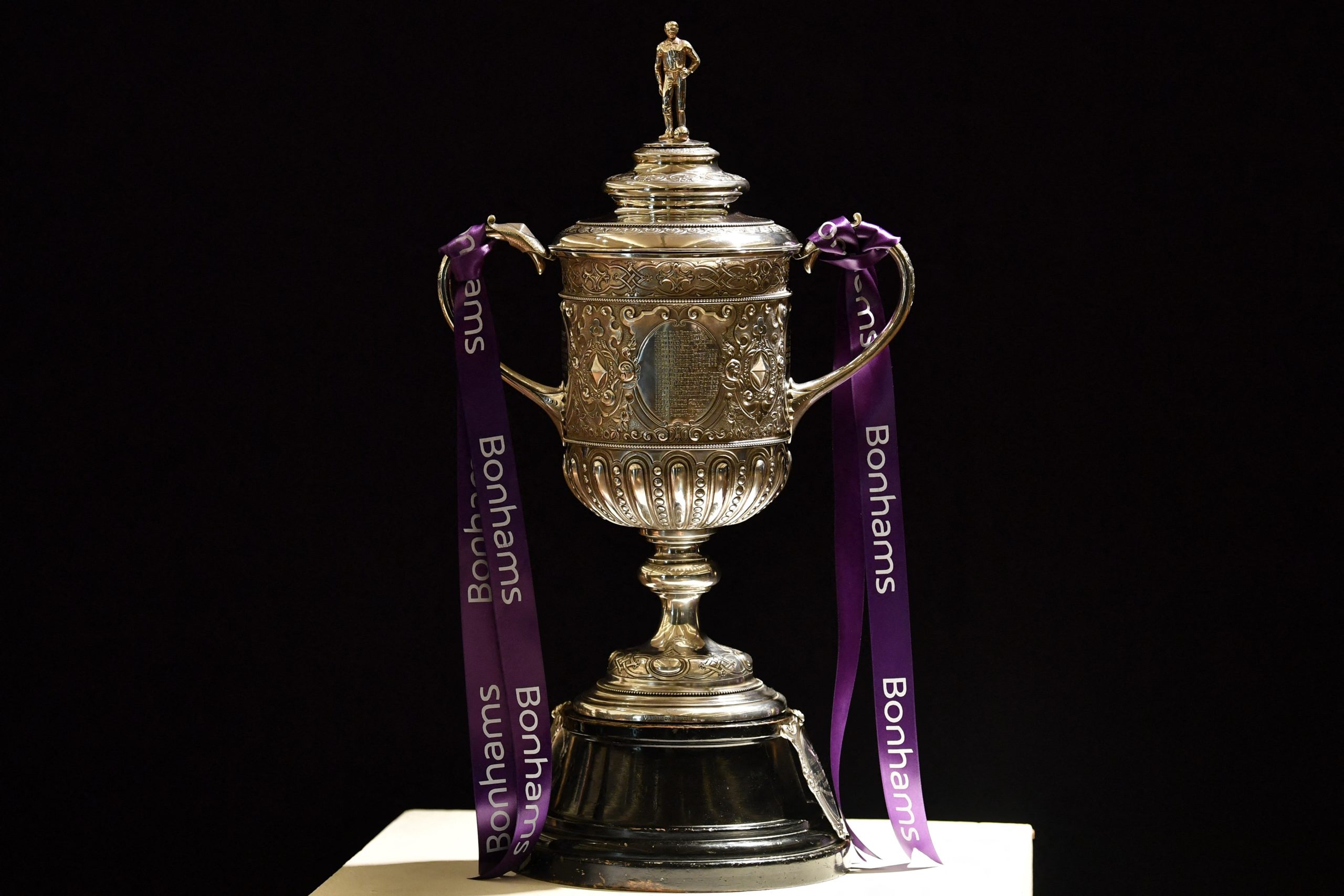The oldest surviving FA Cup trophy,