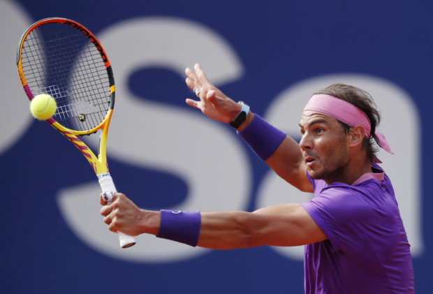 Ο Ισπανός Rafael Nadal παίζει στον τελικό εναντίον της Ελλάδας, Στέφανος Τσιτσιπάς - Reuters / Albert Gia