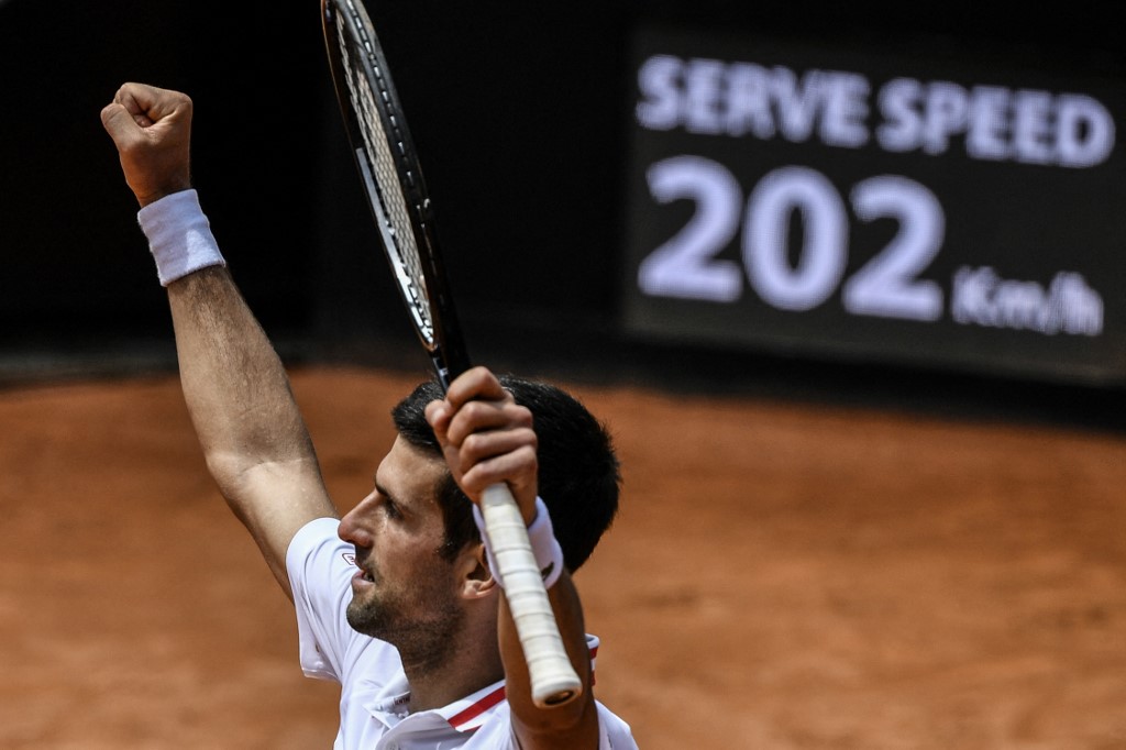 Novak Djokovic Rome Open tennis