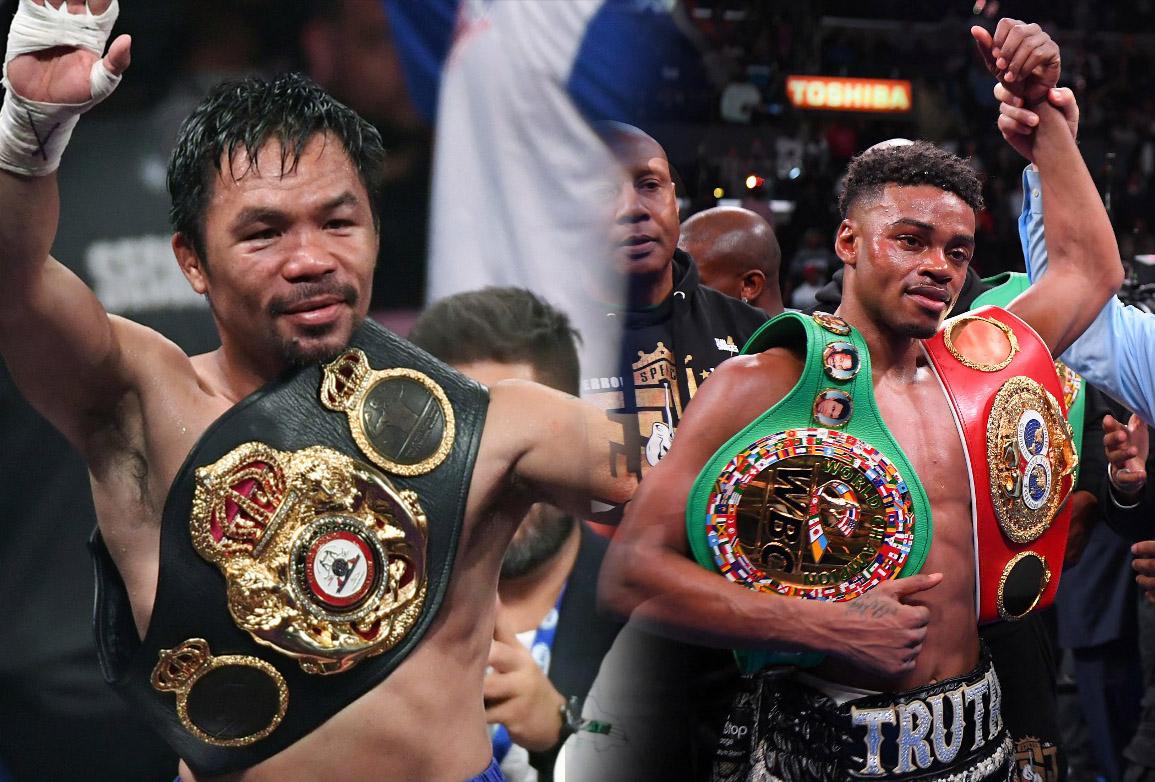 Manny Pacquiao and Errol Spence Jr.