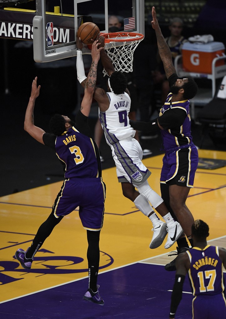 Lakers Kings NBA    Terence Davis