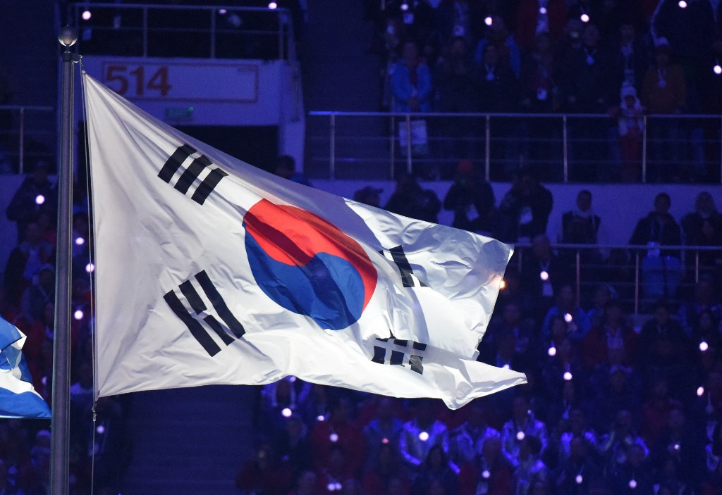 South Korea flag Olympics