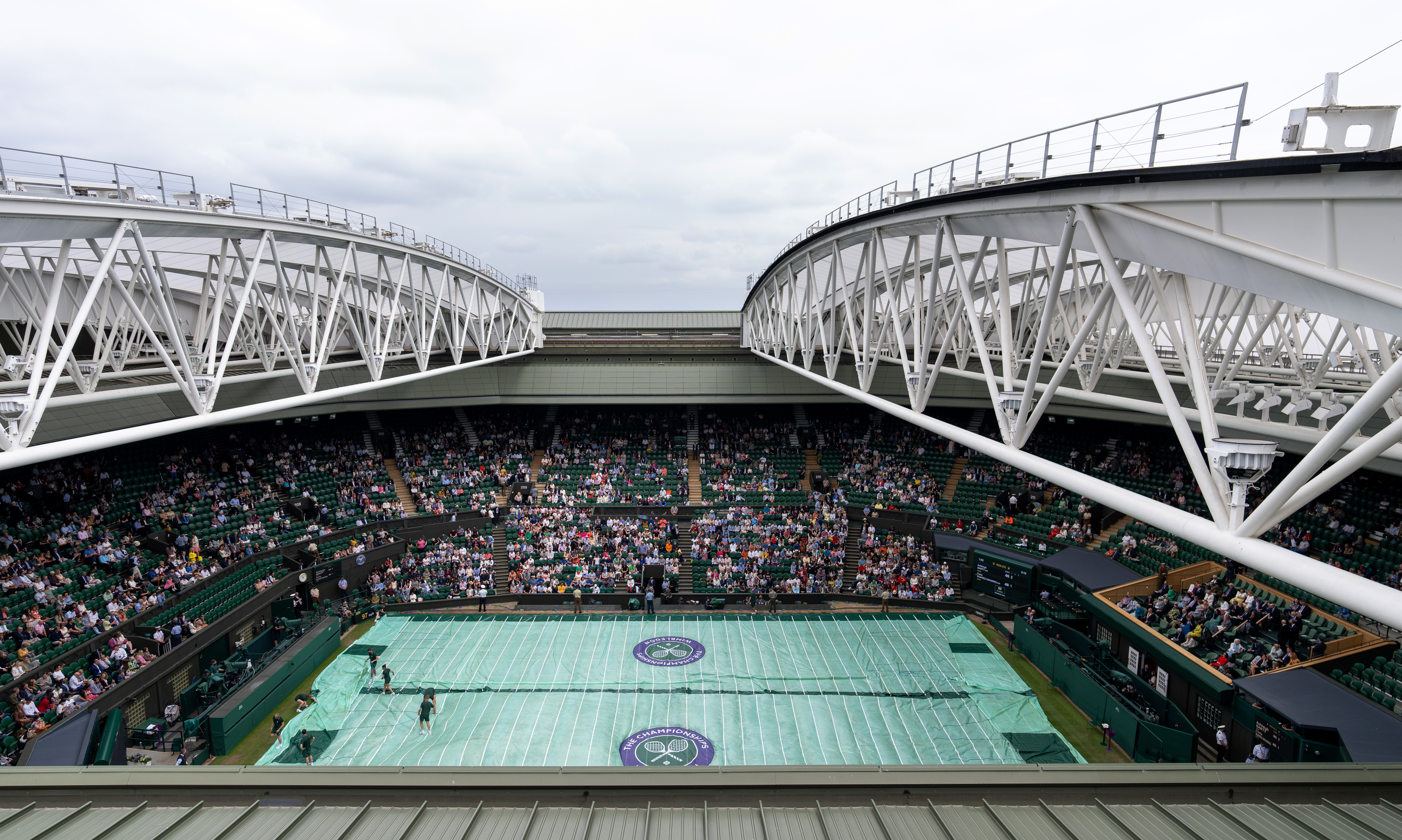 Wimbledon grass courts
