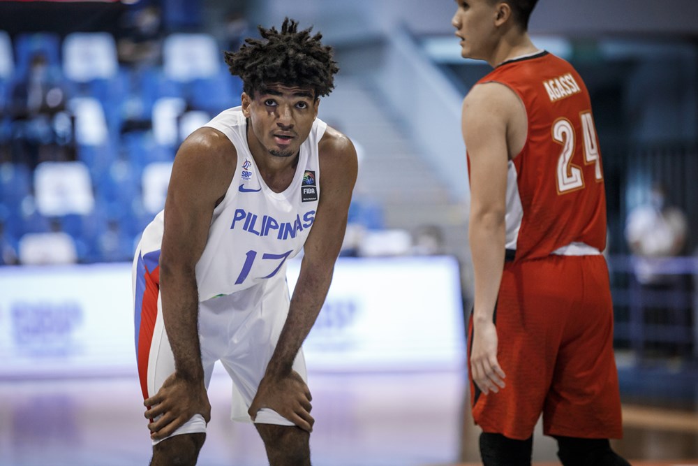 Francis "LeBron" Lopez made his Gilas debut vs Indonesia.