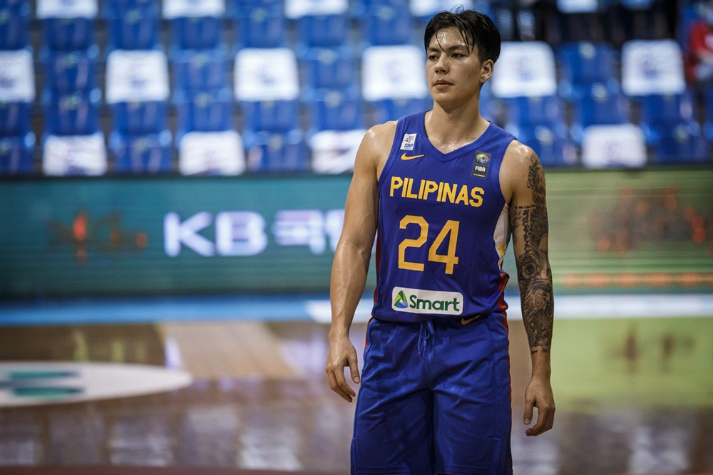 Gilas Pilipinas guard Dwight Ramos during the game against South Korea