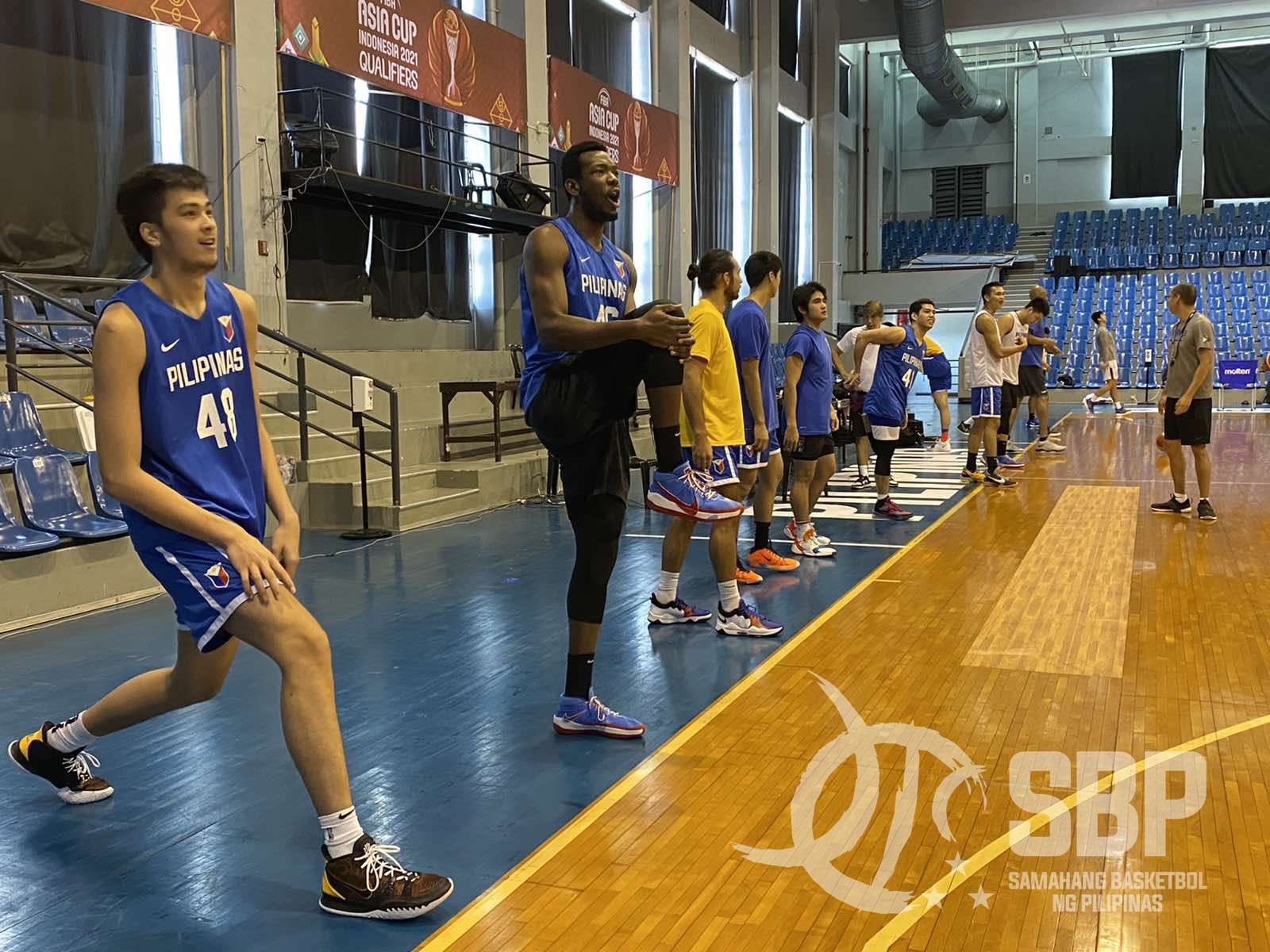 Gilas Pilipinas back in training after the Fiba Asia Cup qualifiers campaign.