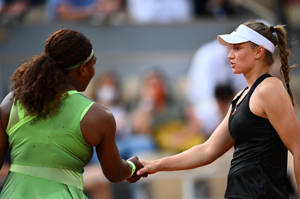 Elena Rybakina Serena Williams French Open