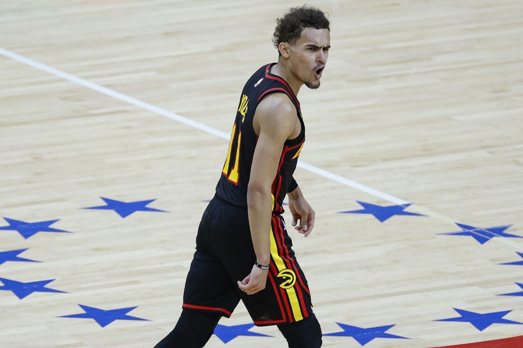 Trae Young Hawks Sixers Game 7