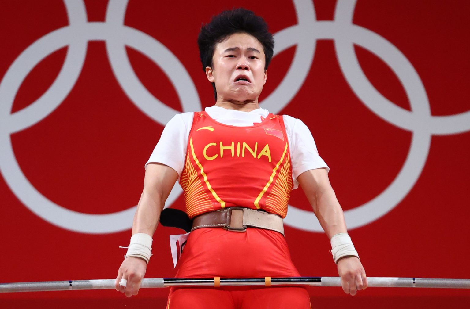 Tokyo Olympics: China's Hou Wins 49-kg Weightlifting Gold | Inquirer Sports