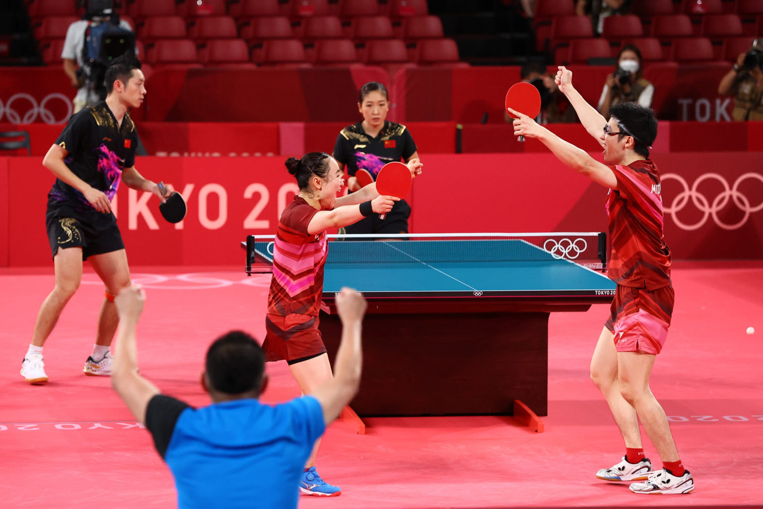 Japan stuns China to win historic Olympic table tennis gold Inquirer
