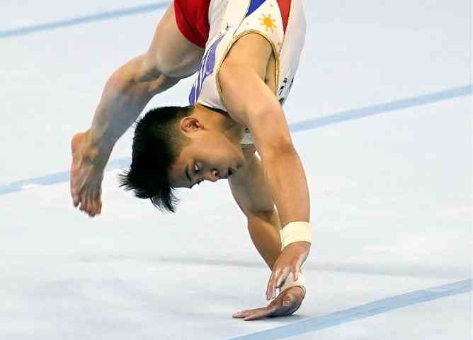 Expectations are high for Carlos Yulo in Tokyo and the country’s gymnastics chief expects the world champion to deliver a gold in the floor exercise