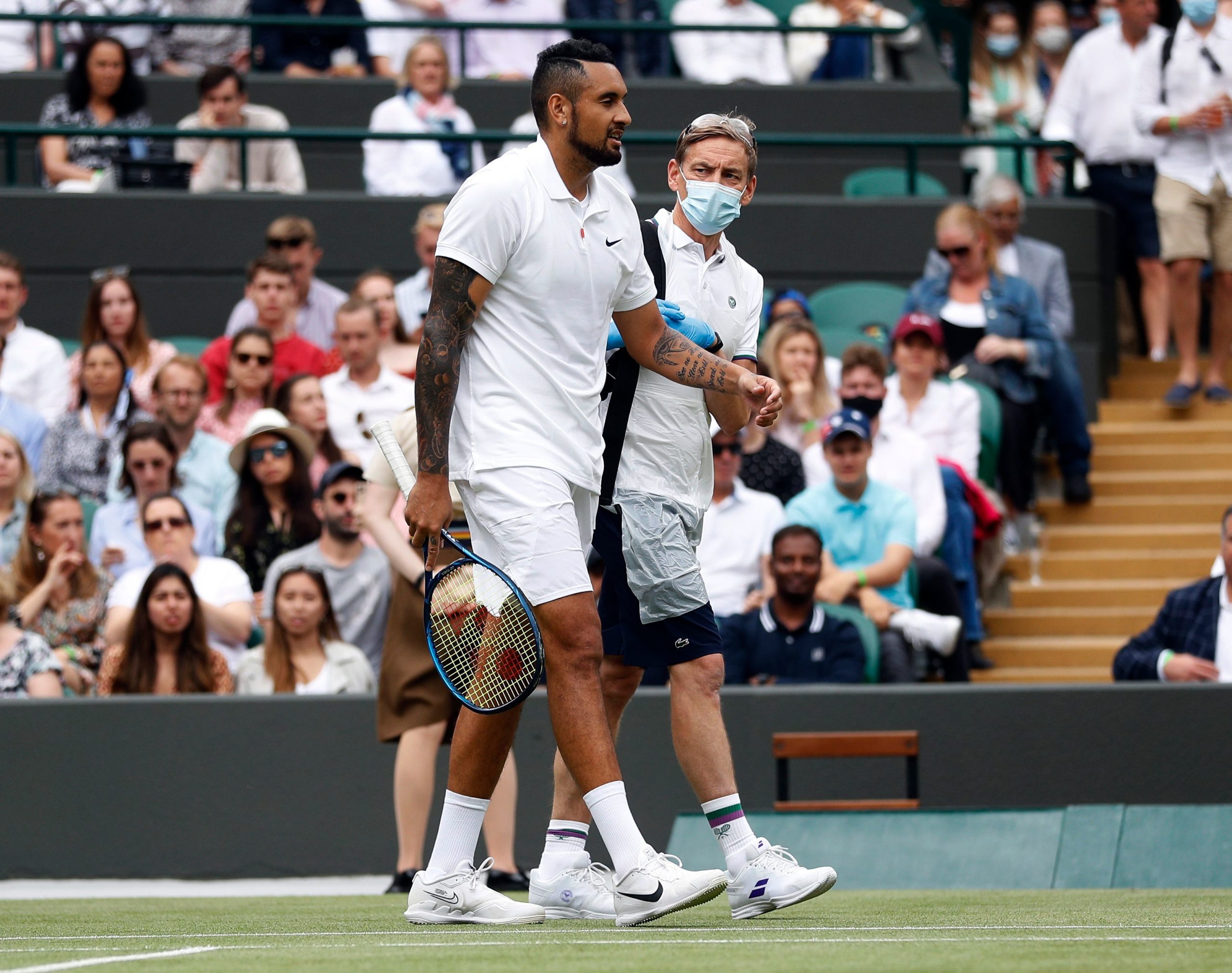 Nick Kyrgios forced out of Wimbledon by injury | Inquirer Sports