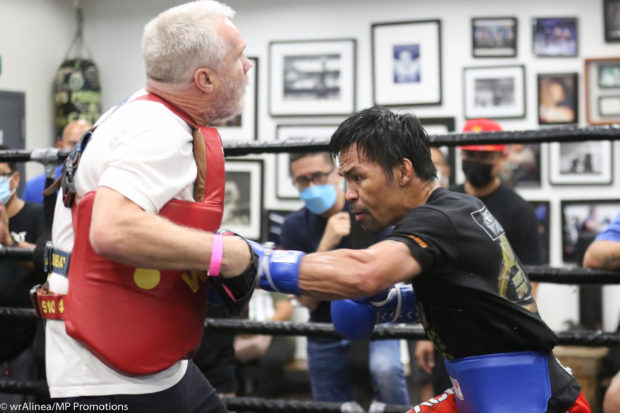 Manny Pacquiao Freddie Roach boxing