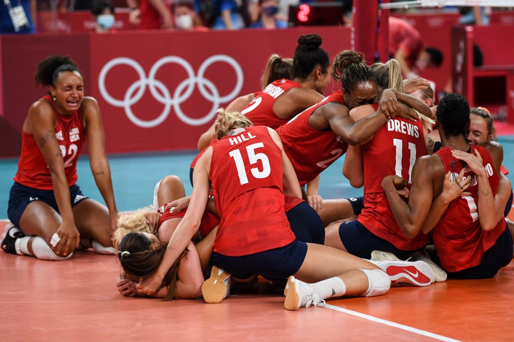 USA Brazil women's volleyball Tokyo Olympics