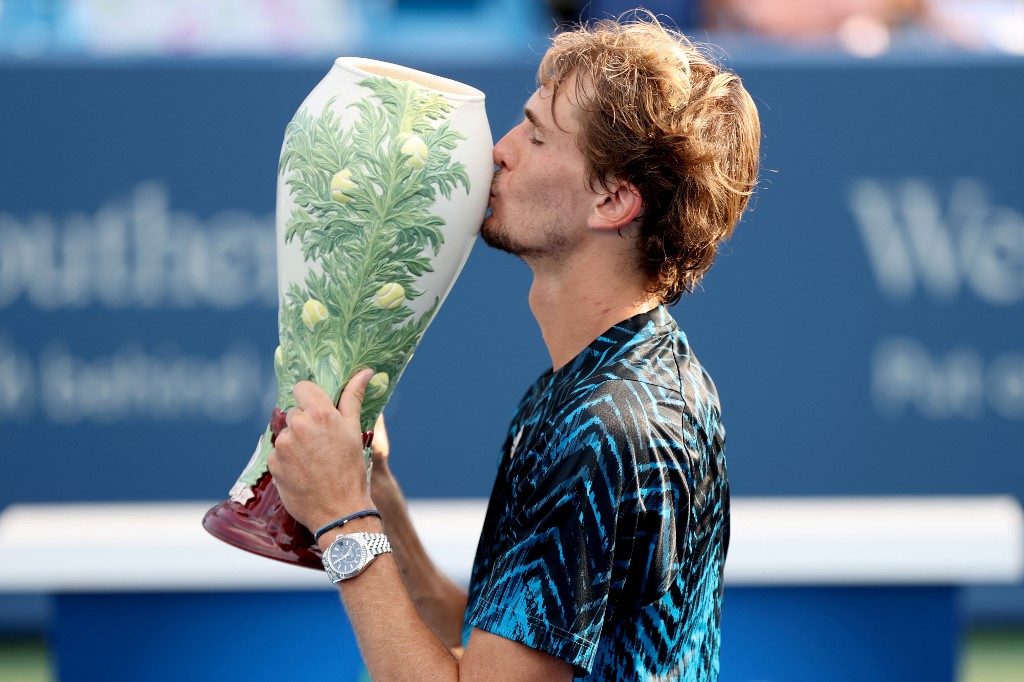 Cincinnati win lifts Zverev to fourth in ATP rankings Inquirer Sports