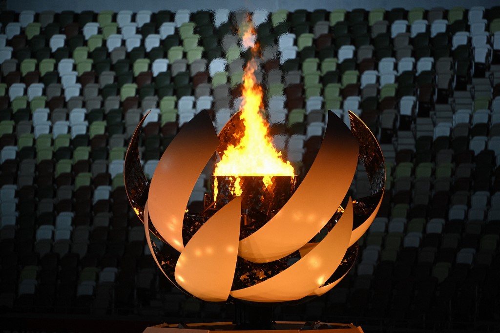 Tokyo Olympics cauldron