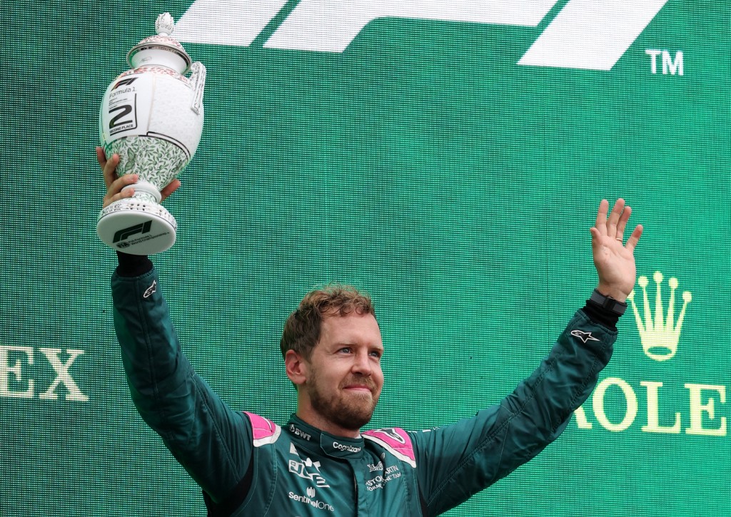 Sebastian Vettel Hungarian Grand Prix