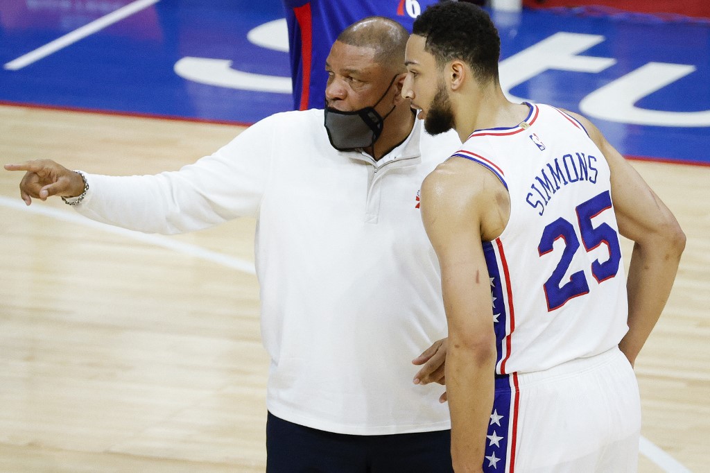 Doc Rivers: 76ers’ Ben Simmons not in ‘sport form’