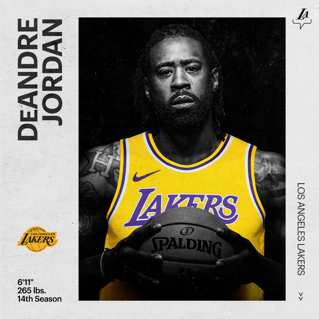Los Angeles Lakers' latest signing: Deandre Jordan