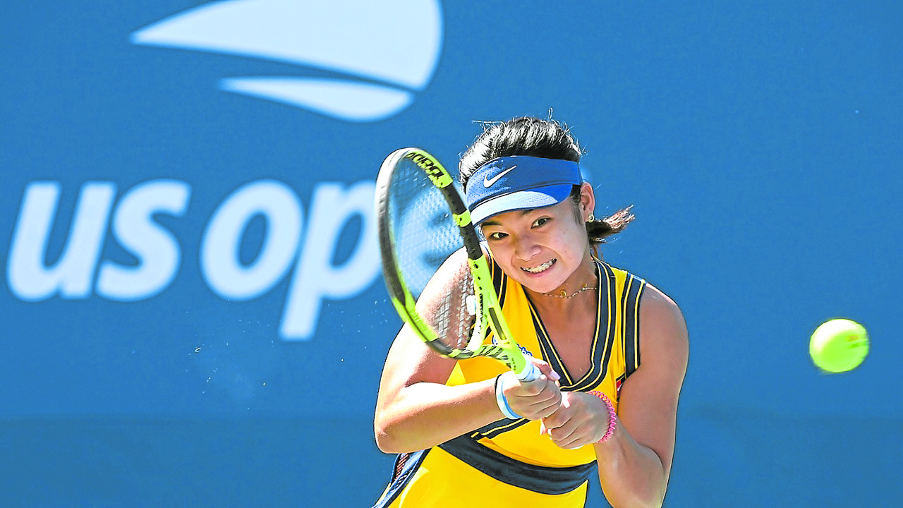 Alex Eala produces a strong debut in this year’s US Open. —UNITED STATES TENNIS ASSOCIATION