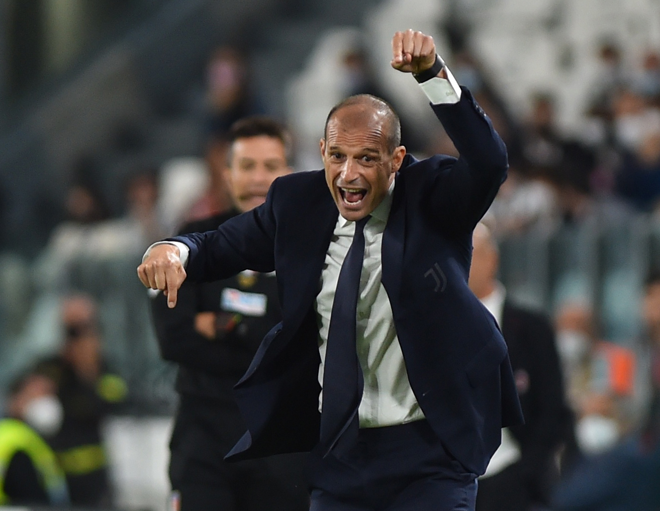 Juve’s Allegri relieved to listen to closing whistle in Milan draw