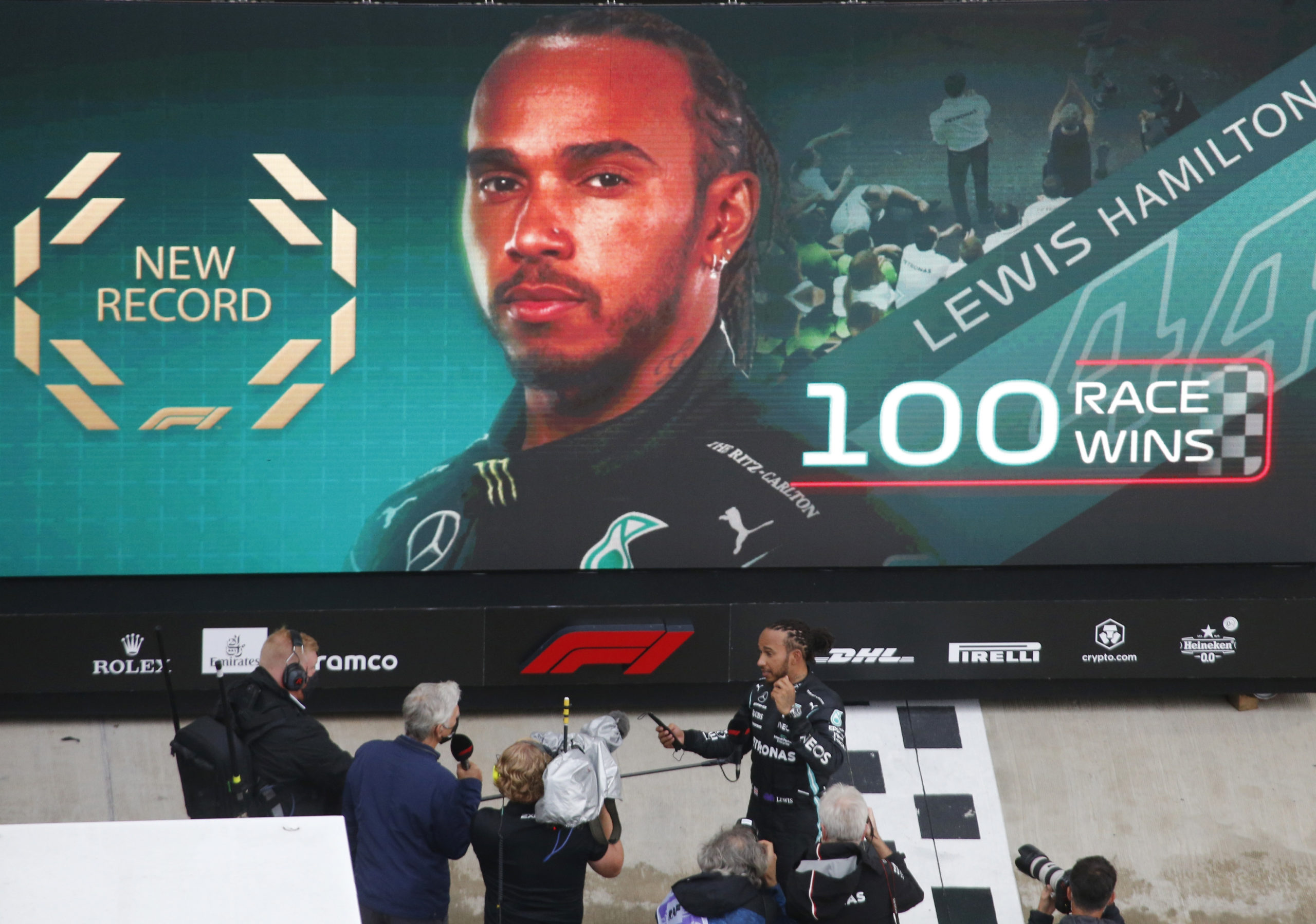 Lewis Hamilton 100 wins