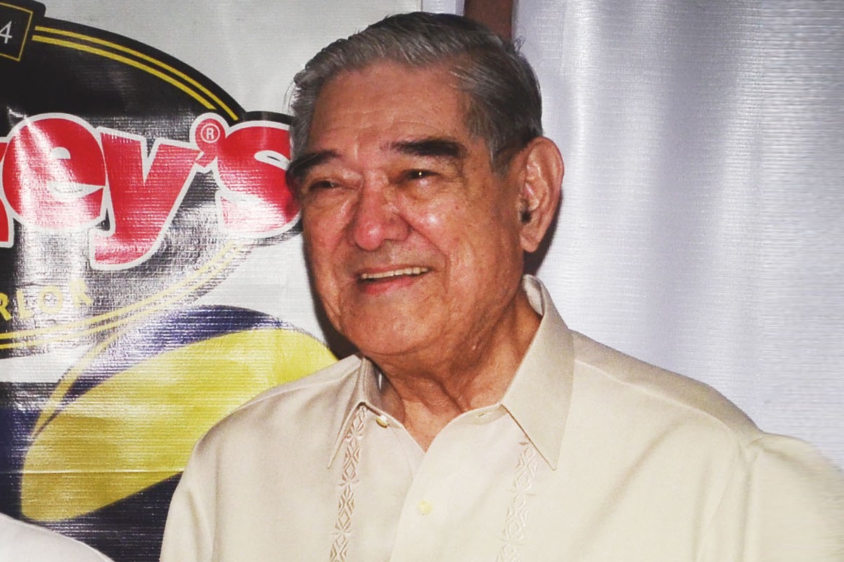 PVL chairman and longtime sports official Moying Martelino.