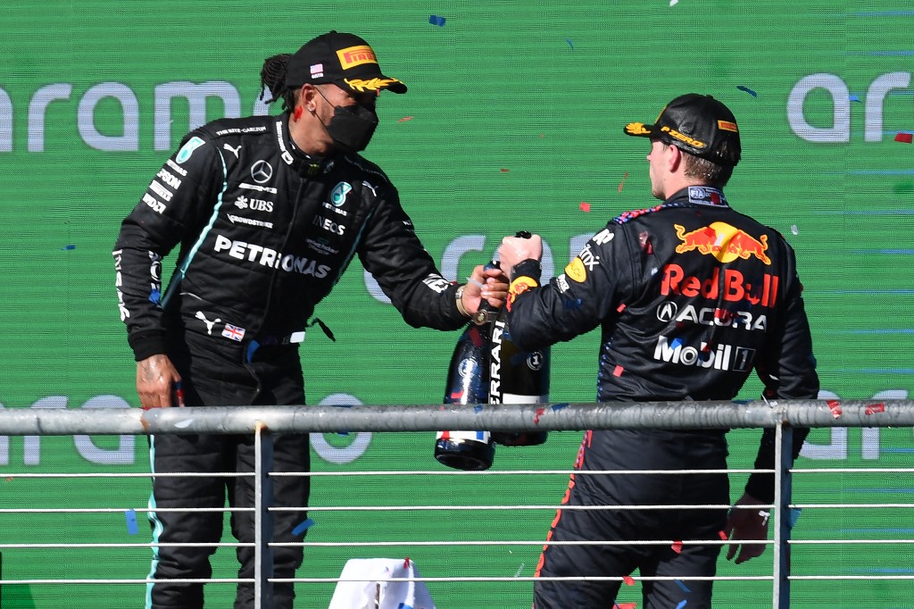 Lewis Hamilton Max Verstappen US Grand Prix