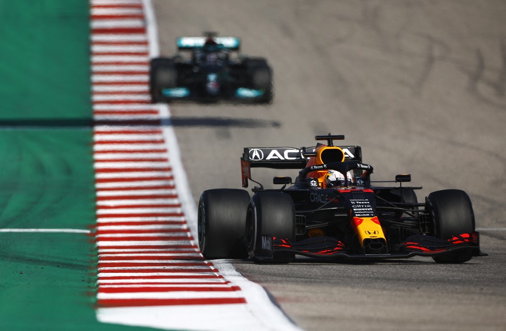 Max Verstappen Lewis Hamilton US Grand Prix