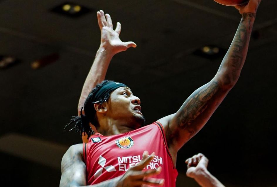 FILE - Ray Parks for Nagoya Dolphins in the Japan B. League