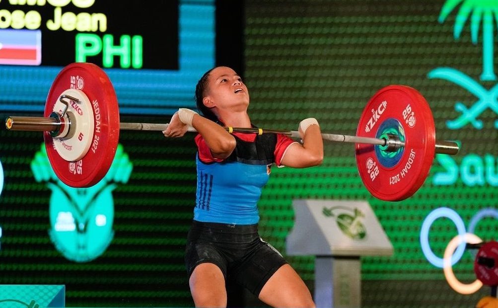 Filipino weightlifter Rose Jean Ramos rules women's 45kg division.