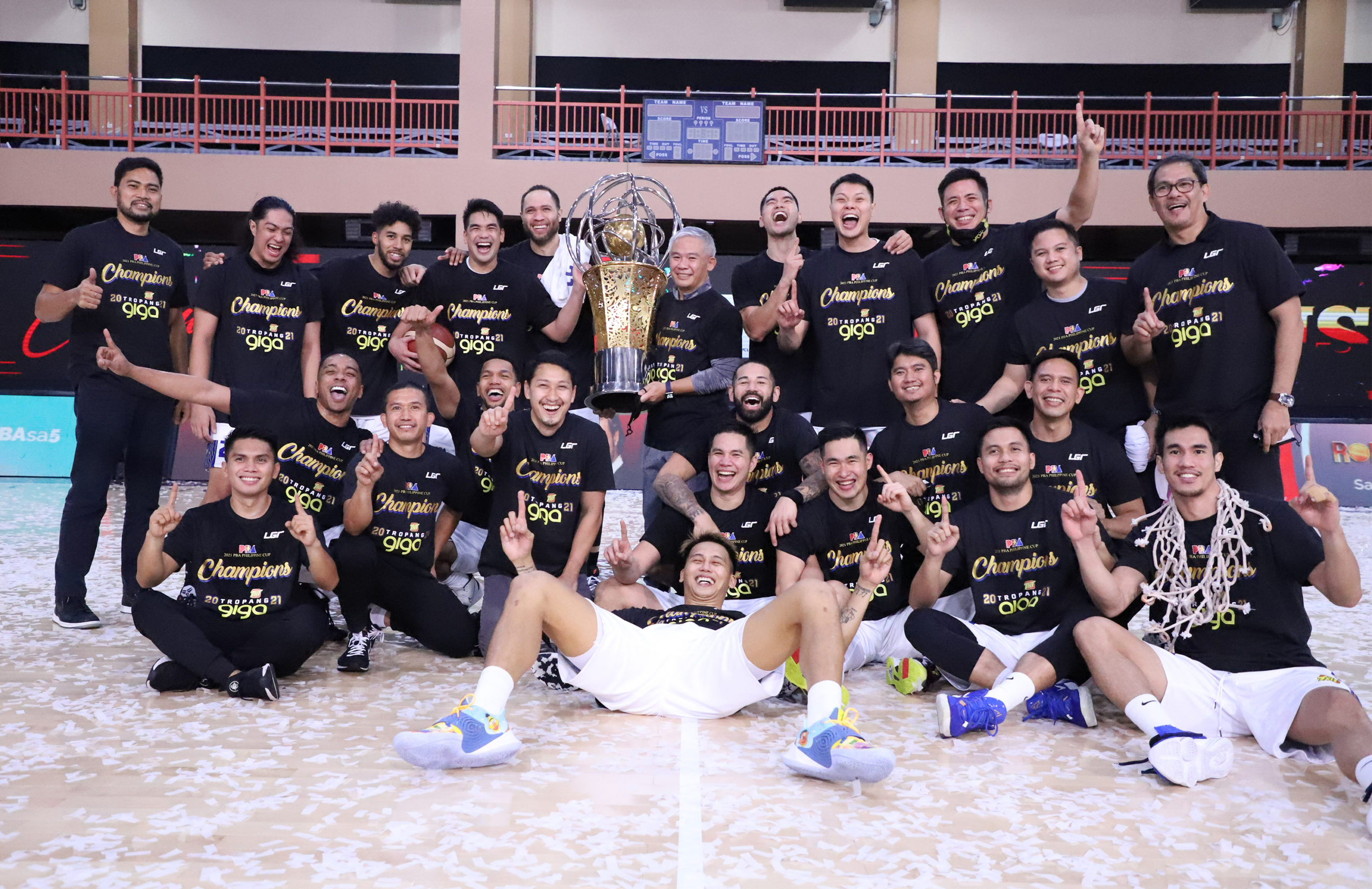 TNT wins All-Filipino Cup title.
