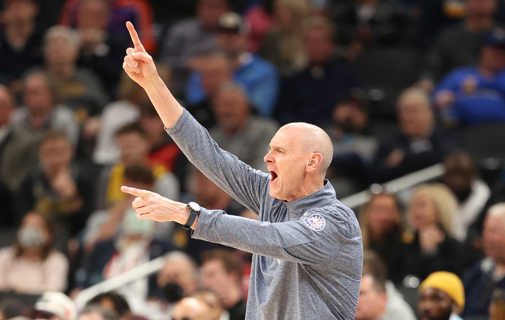 Rick Carlisle the head coach #11of the Indiana Pacers